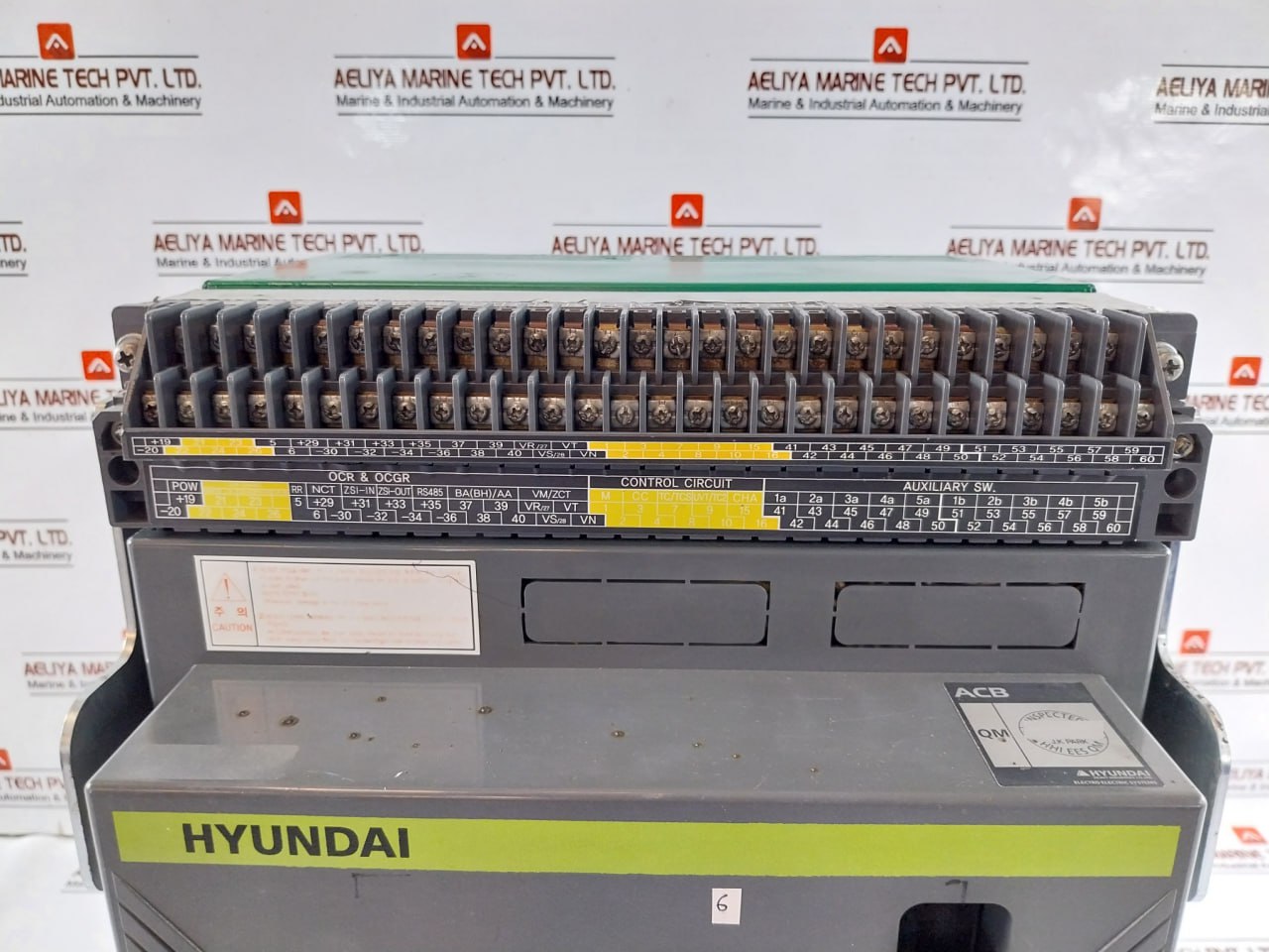 Hyundai Uan16a3b M1c1s168j Air Circuit Breaker 1000v - Image 10