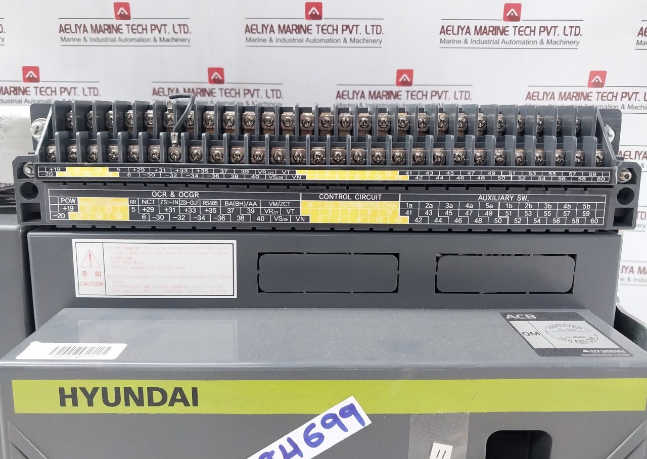 Hyundai Uan50c3c M1c1s168s Air Circuit Breaker 1000v - Image 8