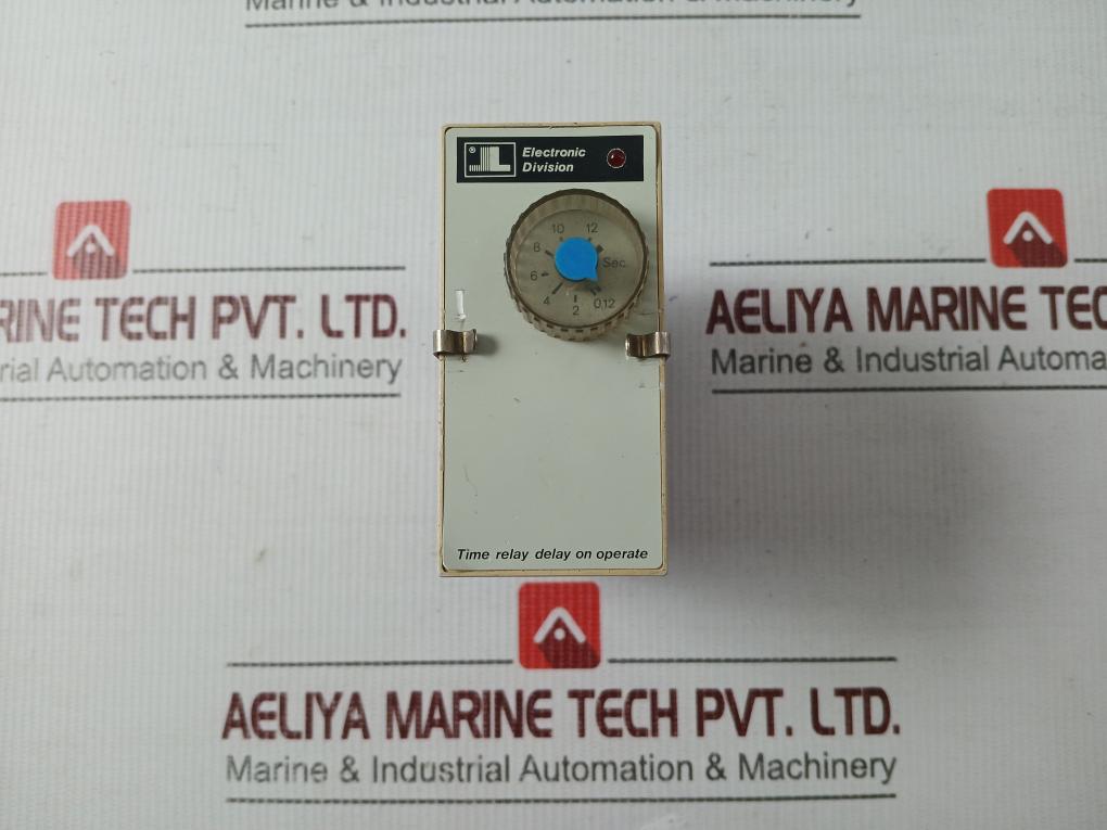 Lovato 0.12 To 12 Sec. Time Relay Delay On Operate