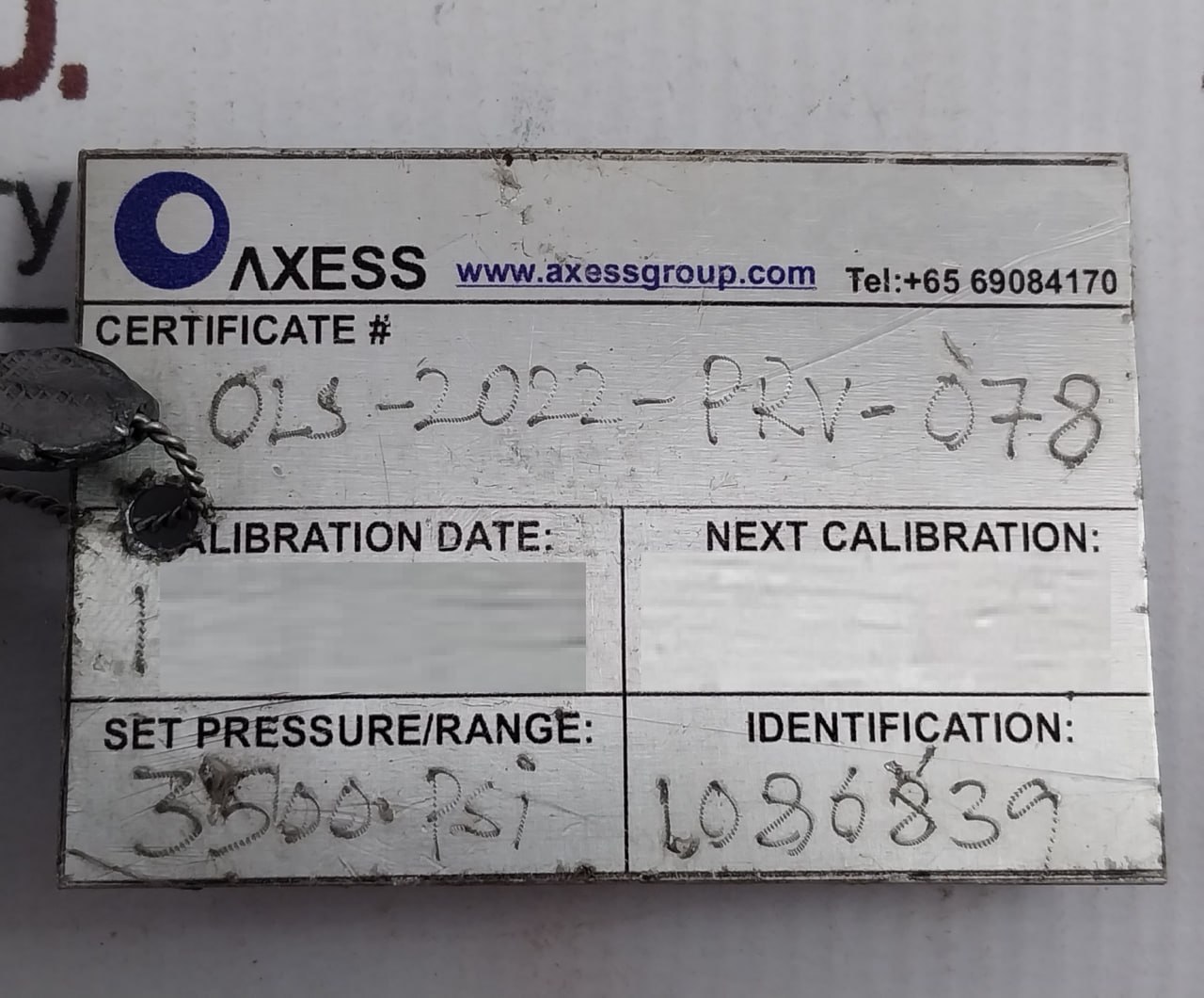 Mercer Valve 91-M2d63p1641 Pressure Relief Valve 3500 Psi - Image 5