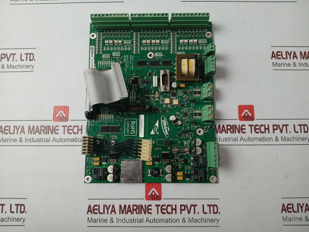 Metron Fd4-Mb301 Fire Pump Controller Circuit Board - Image 3