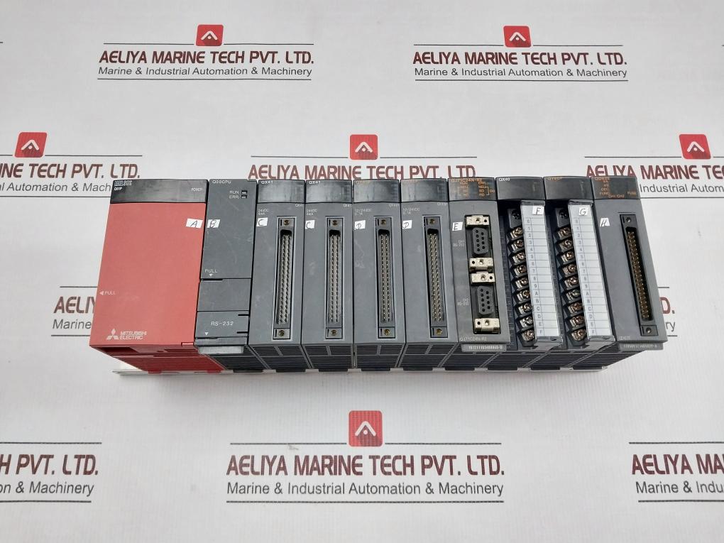 Mitsubishi Q38b Plc System 130v