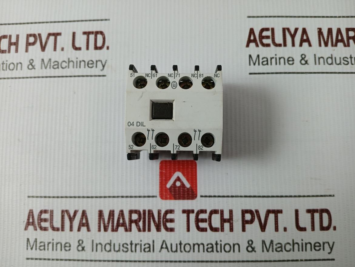 Moeller 04 Dil Auxiliary Contact Block 600v