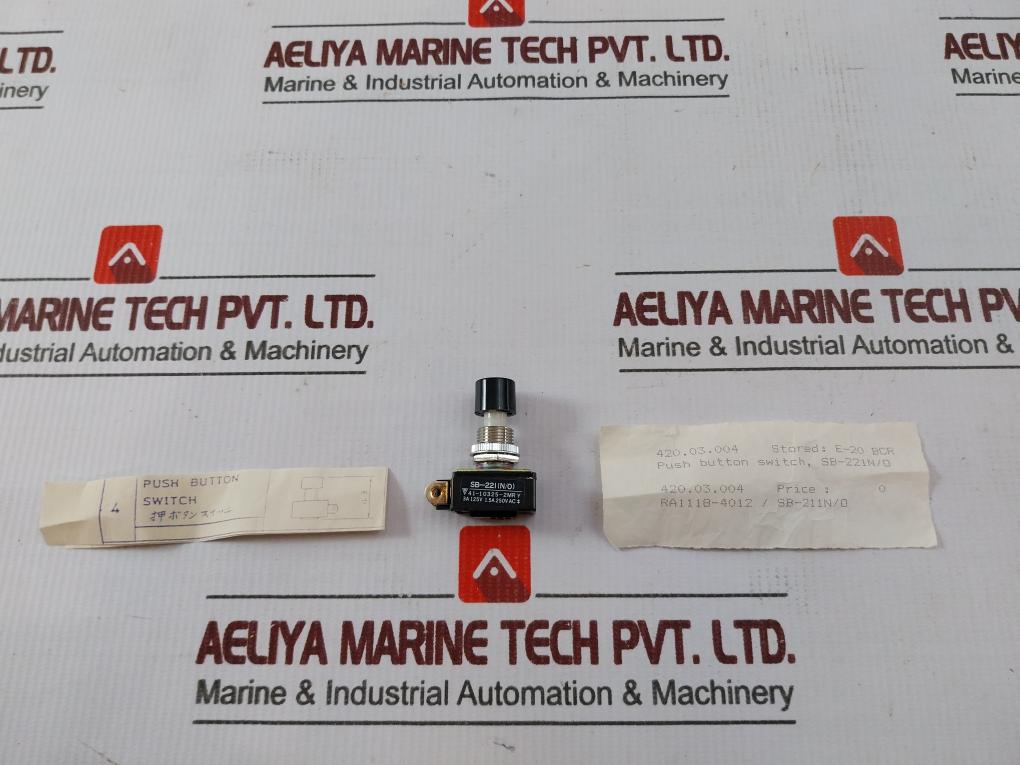 Nihon Kaiheiki Sb-221(NO) Push Button Switch 250v