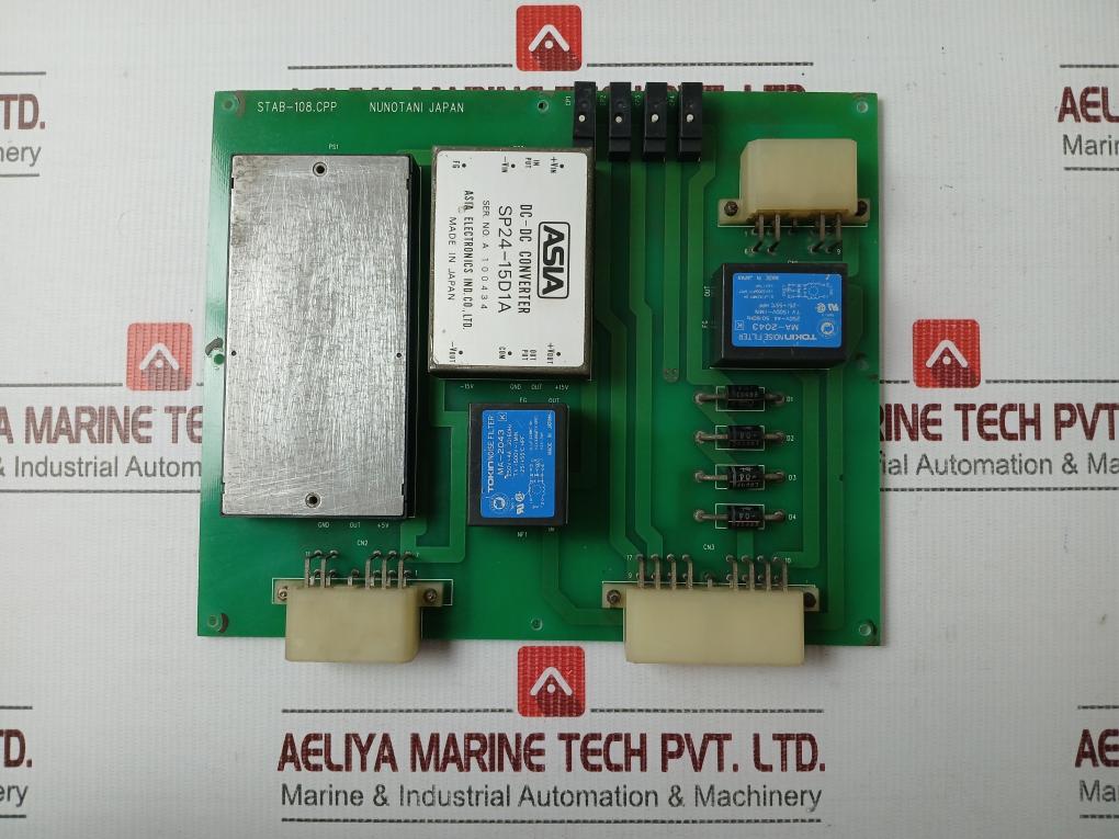 Nunotani Stab-108.Cpp Dc-Dc Converter Pcb Card - Image 3
