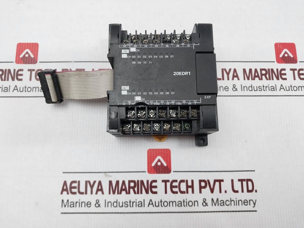 Omron Cp1w-20edr1 Plc Expansion Input Output Module 24v