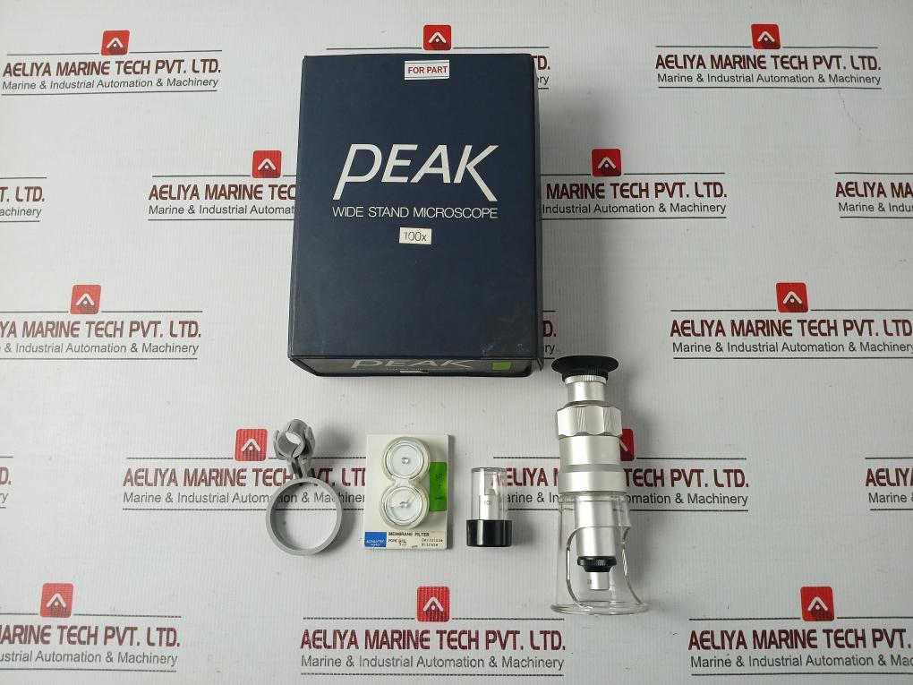 Peak 100x Wide Stand Microscope Membrane Filter Kit (Not Working)