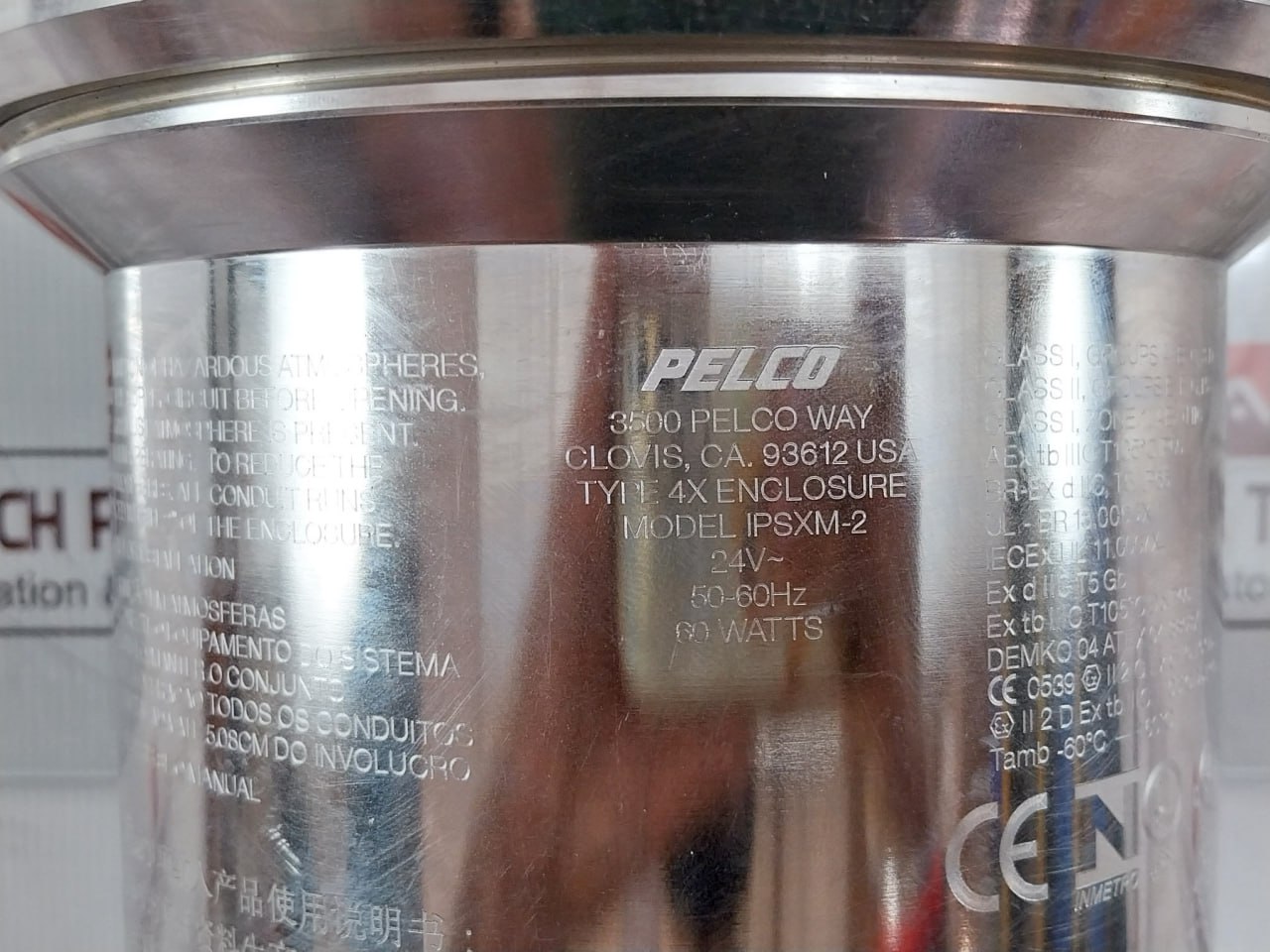 Pelco Ipsxm-2 Ipsxm-2 Explosionproof Camera System - Image 9