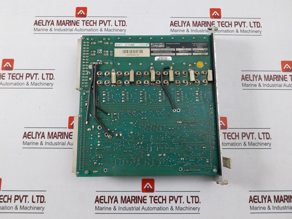 Procon Pas Elektronik 60wks-M240/22 P Servo Amplifier 172v - Image 3
