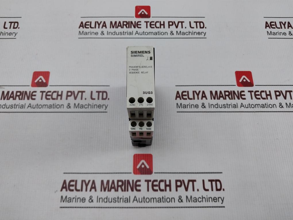 Siemens 3ug3511-1bq50 Sequence Relay 400v