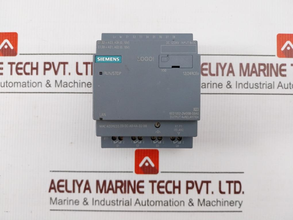 Siemens 6ed1052-2md08-0ba0 Logic Module Logo 240v