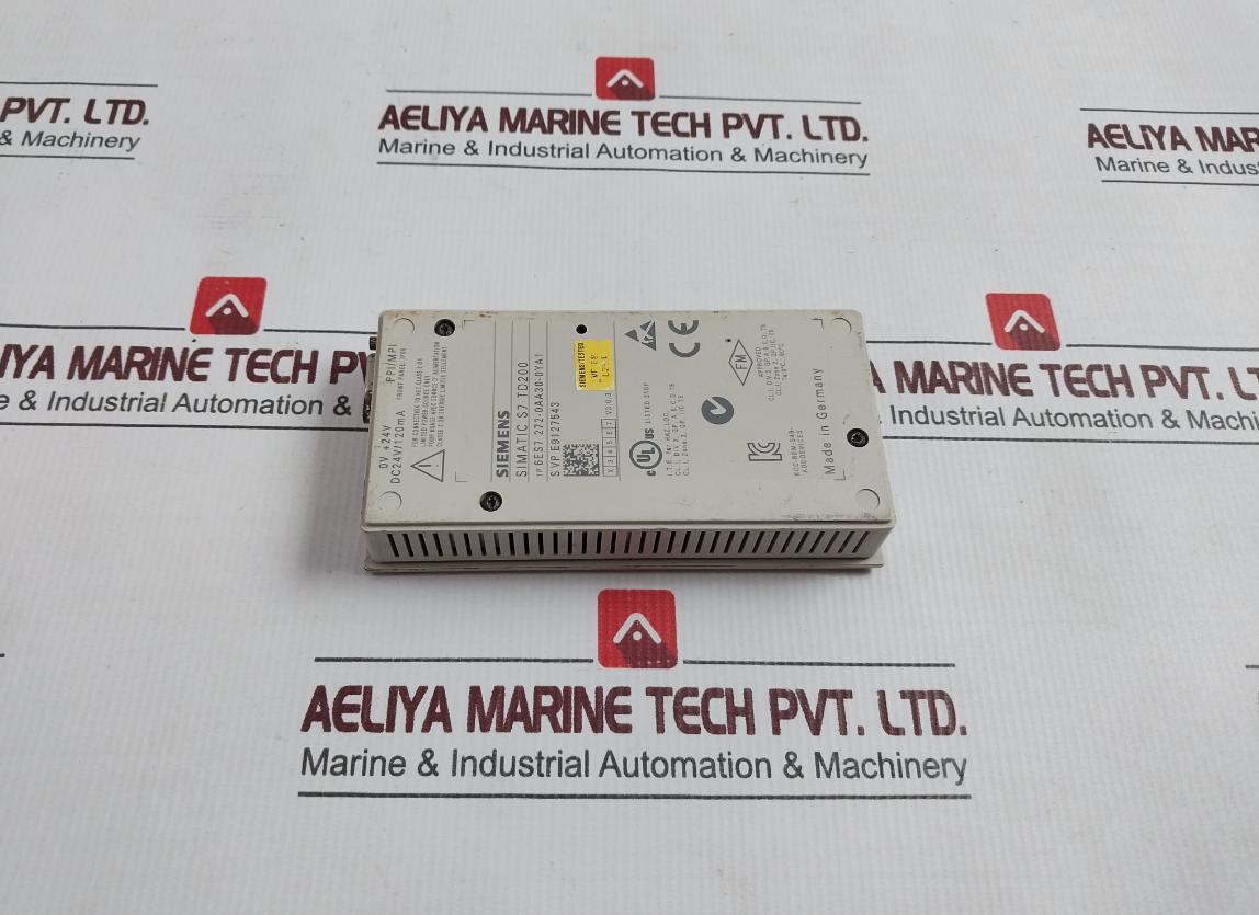 Siemens 6es7 272-0aa30-0ya1 Operator Interface - Image 4