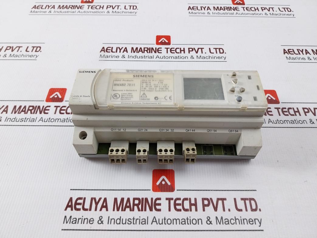 Siemens Rwx62.7034 Programmable Plc Controller 230v