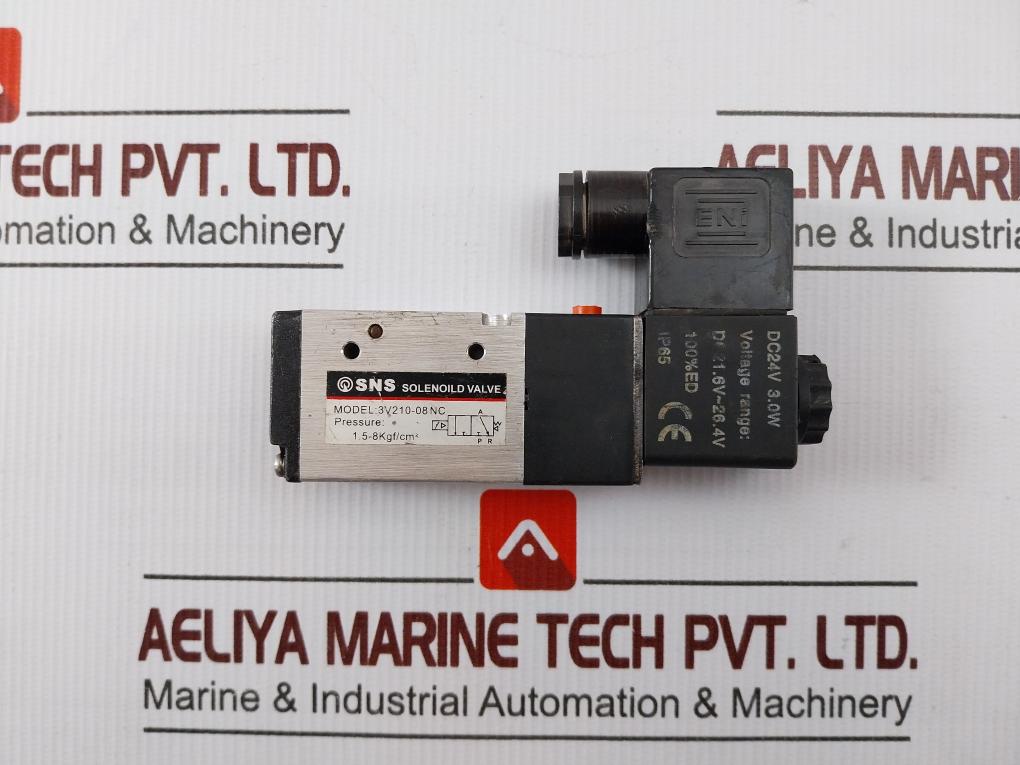 Sns 3v210-08 Nc Solenoid Valve