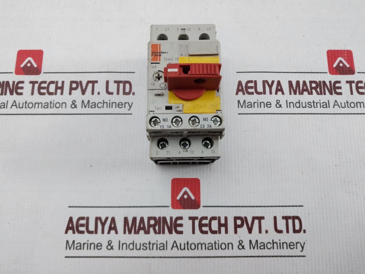 Sprecher+Schuh Kta7-25s-16a Circuit Breaker 250v
