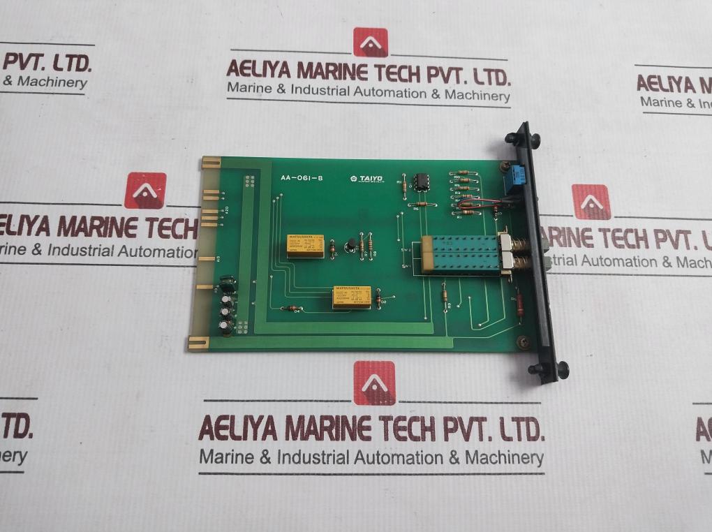 Taiyo Electric Aa-061-B Analog Test Unit Pcb Card - Image 3