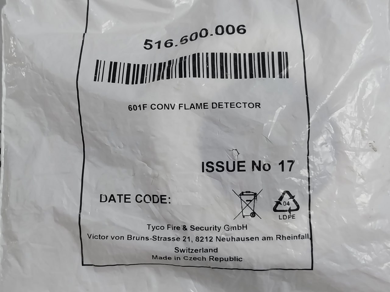 Tyco 601f Conventional Flame Detector - Image 7