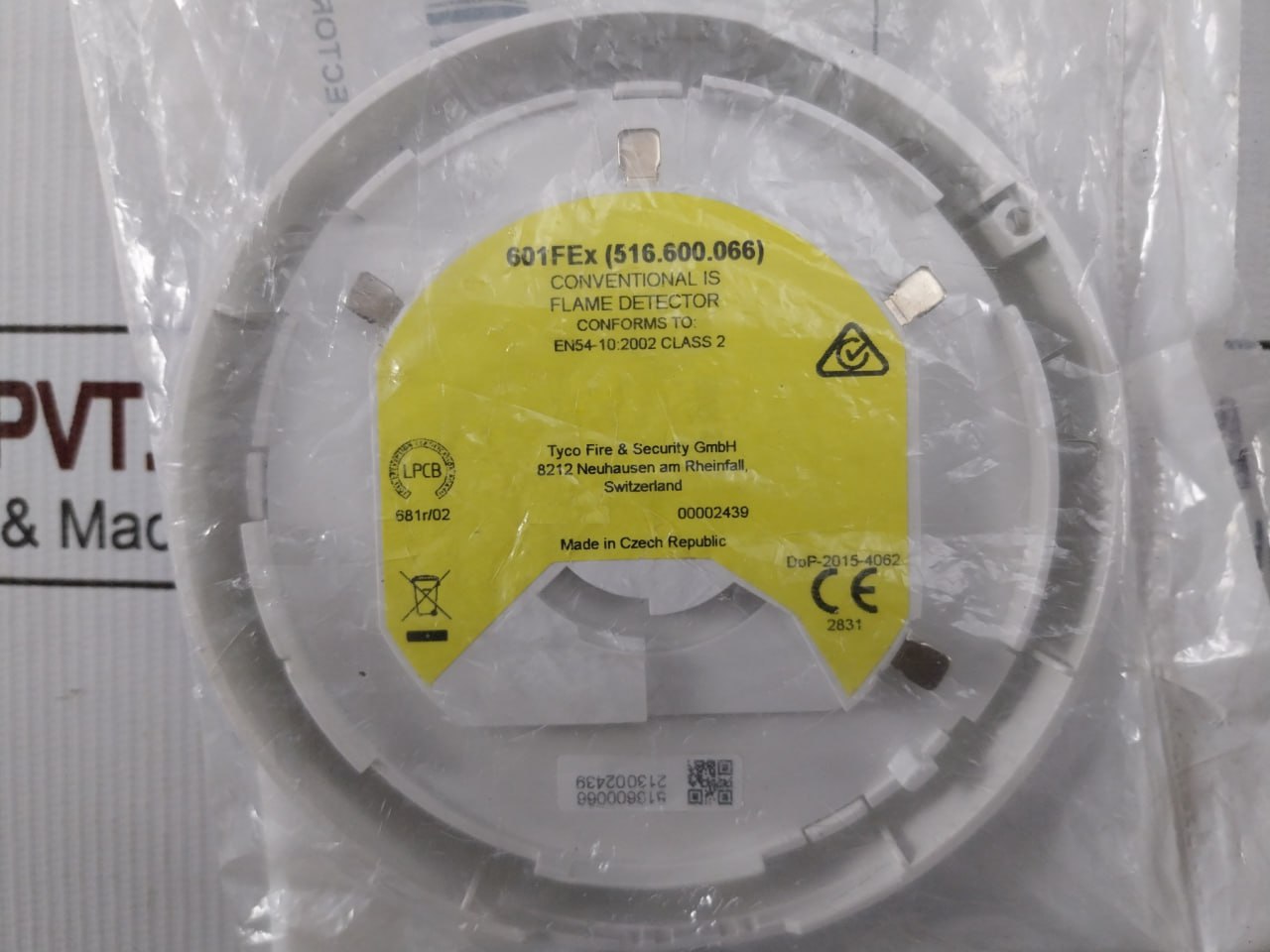 Tyco 601fex (516.600.066) Conventional Is Flame Detector 28v - Image 7