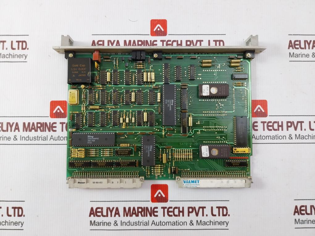 Valmet 547070-2b Printed Circuit Cpu Module - Image 3