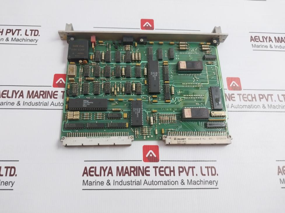 Valmet 547070-3b Cpu Pcb Module
