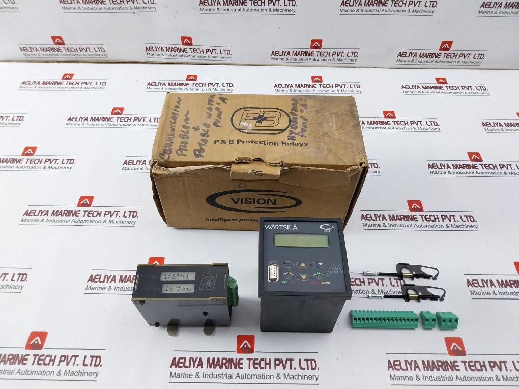 Wartsila 7082a P&B Protection Relay Vision Micromotor Set 270v