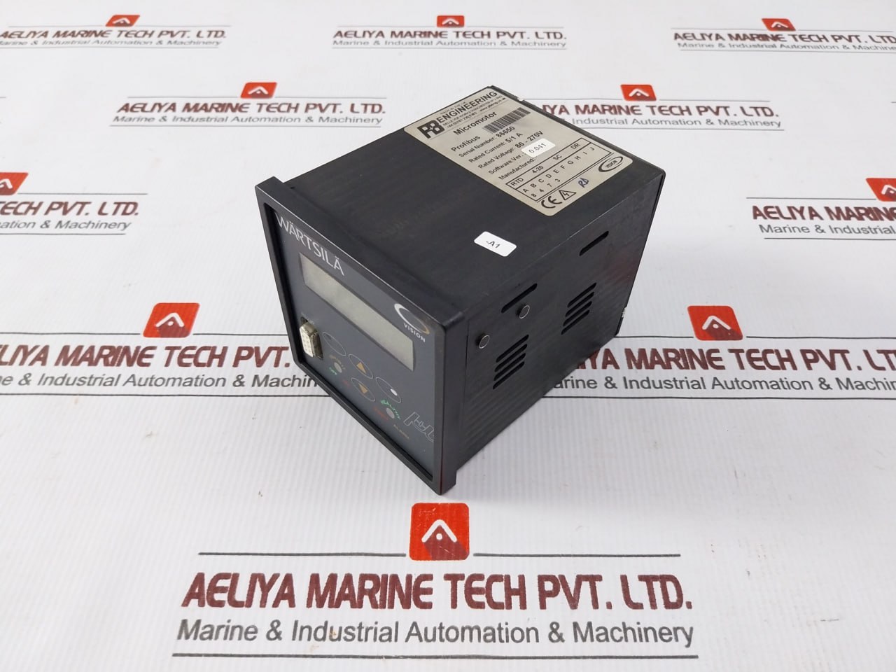 Wartsila 7082a P&B Protection Relay Vision Micromotor Set 270v - Image 3