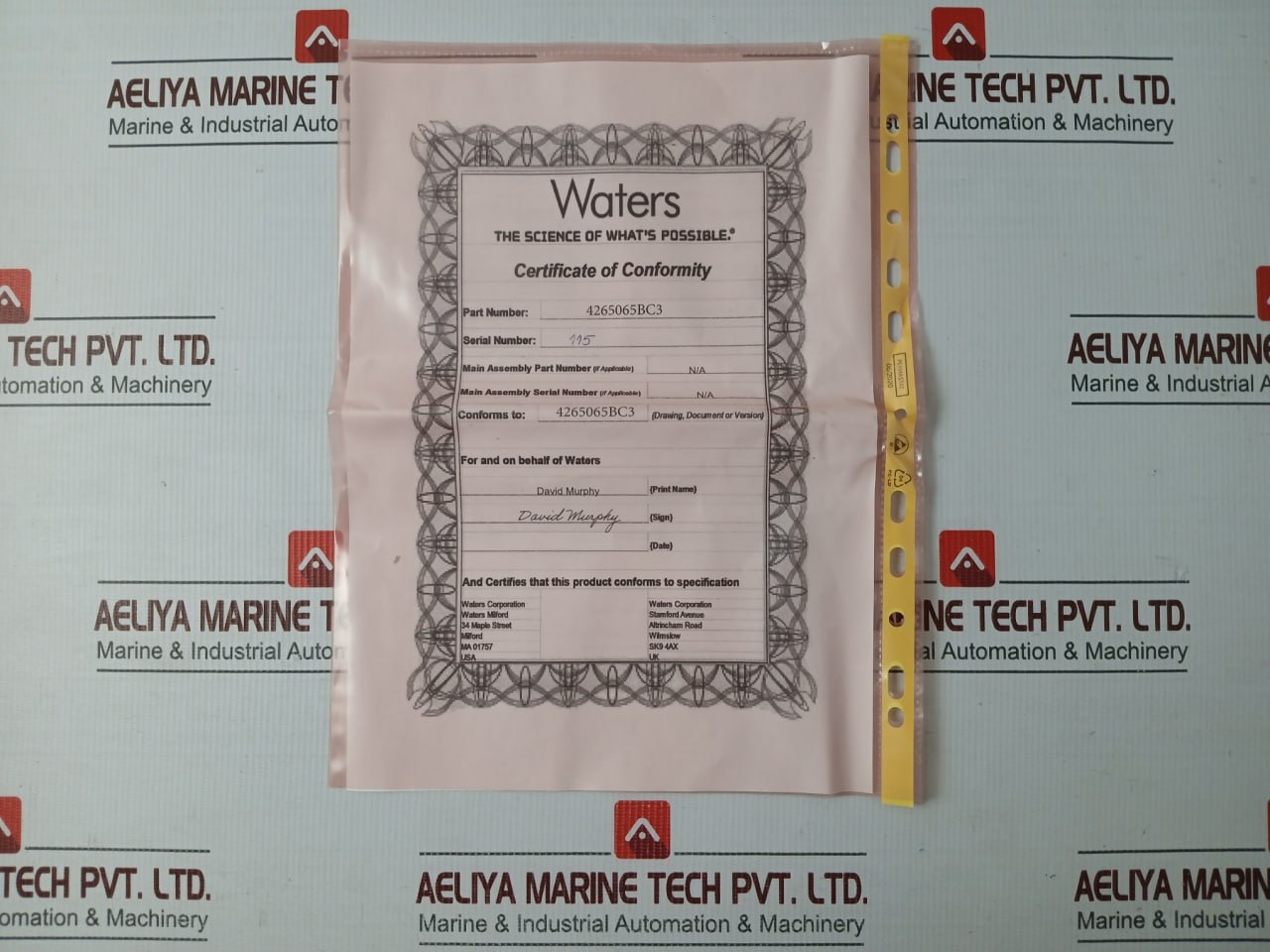 Waters 700009115 Temperature Sensor Cable - Image 7