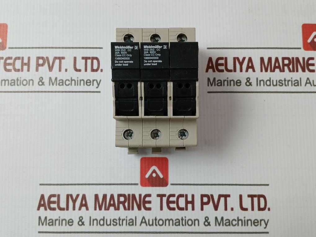 Weidmuller Wsi 252 Cc Fuse Terminal 600v