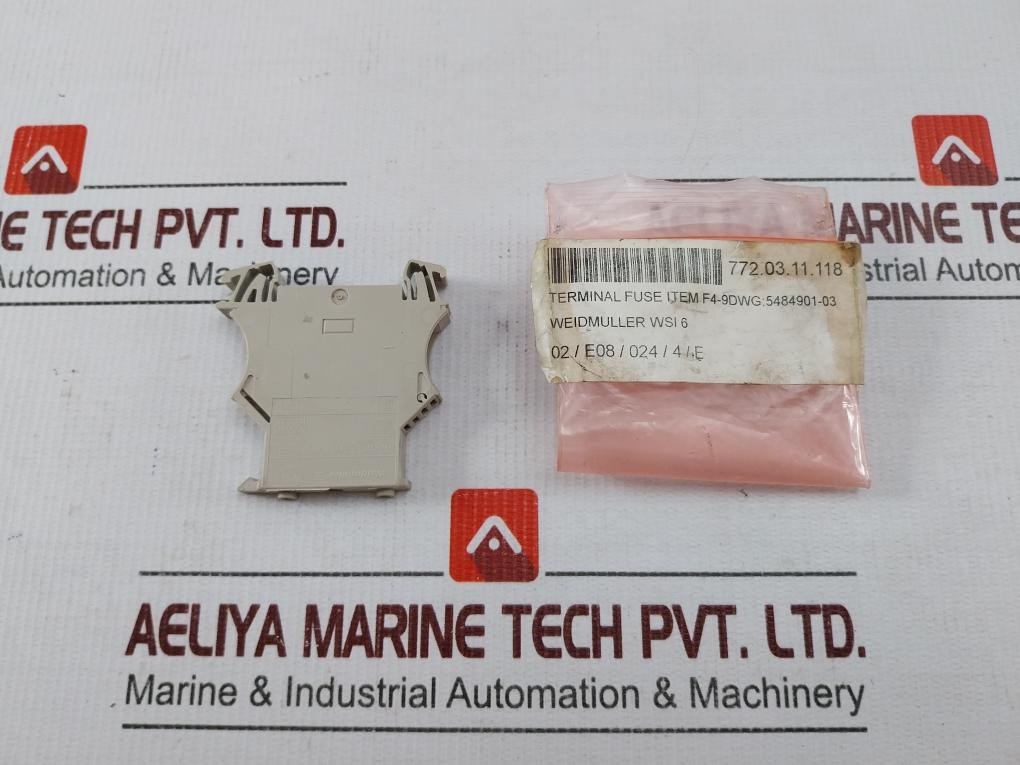 Weidmuller Wsi 6 Terminal Fuse 500v