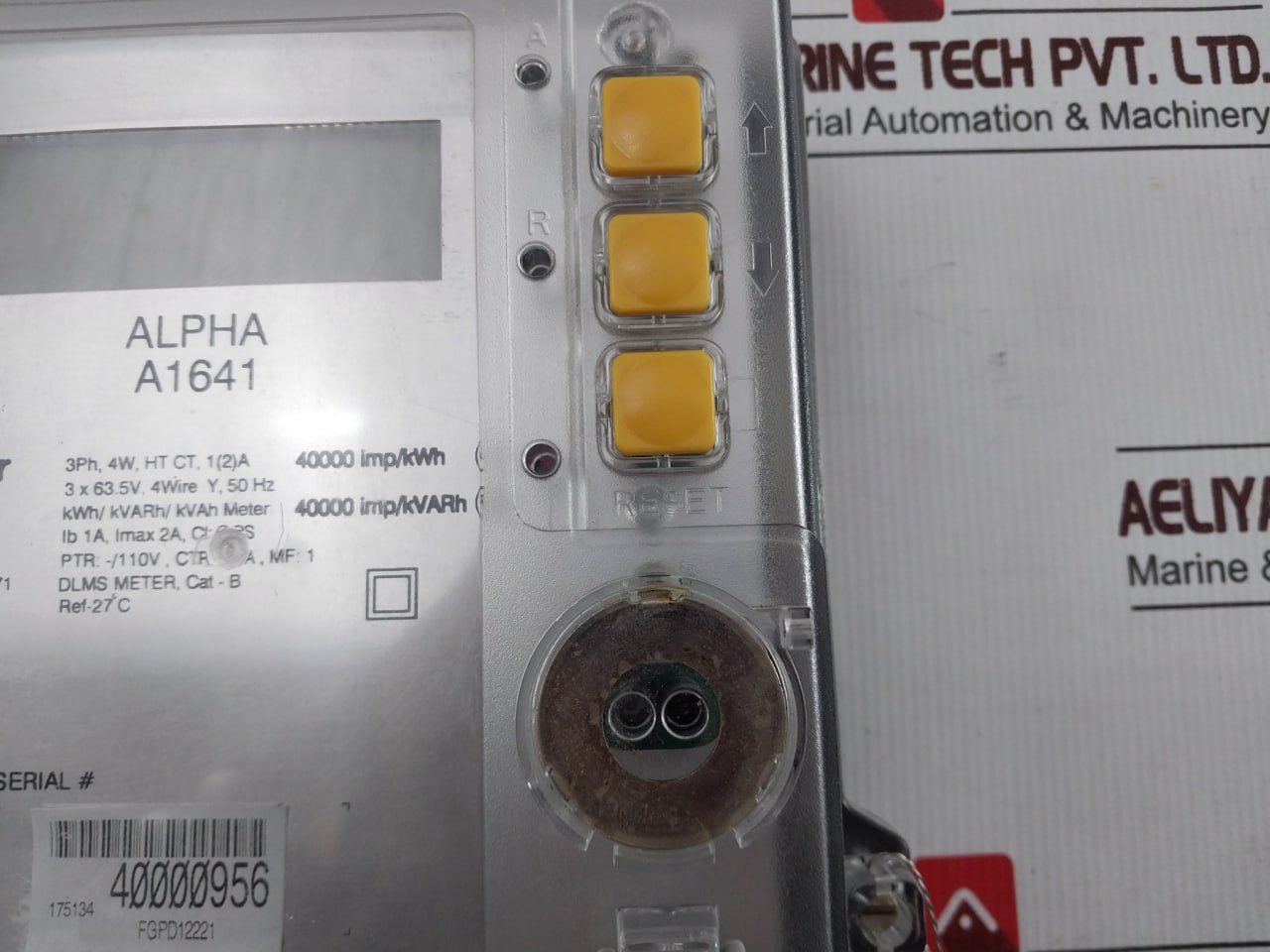 Elster Alpha A1641 Kvah Meter 110v - Image 8