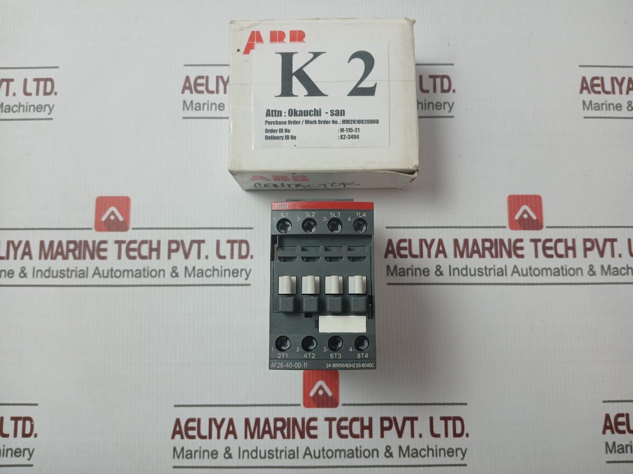 Abb Af26-40-00-11 Contactor 60hz