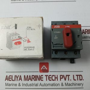 Abb Ot63e3 Load Break Switch 600 V
