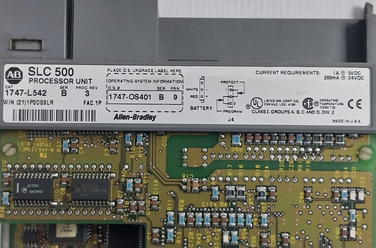 Allen-Bradley 1747-L542 Processor Unit 24v - Image 5