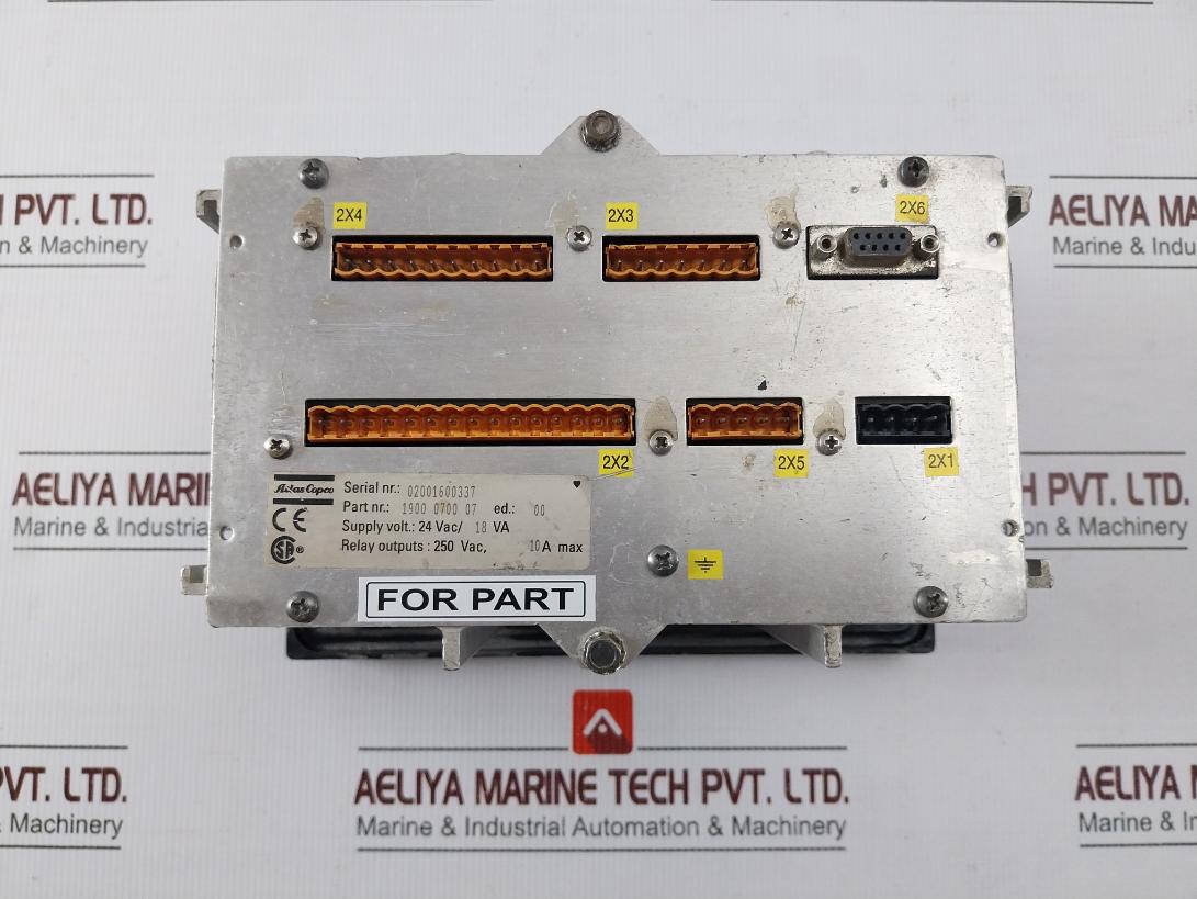 Atlas Copco 1900 0700 07 Elektronikon Panel Controller 250v - Image 4