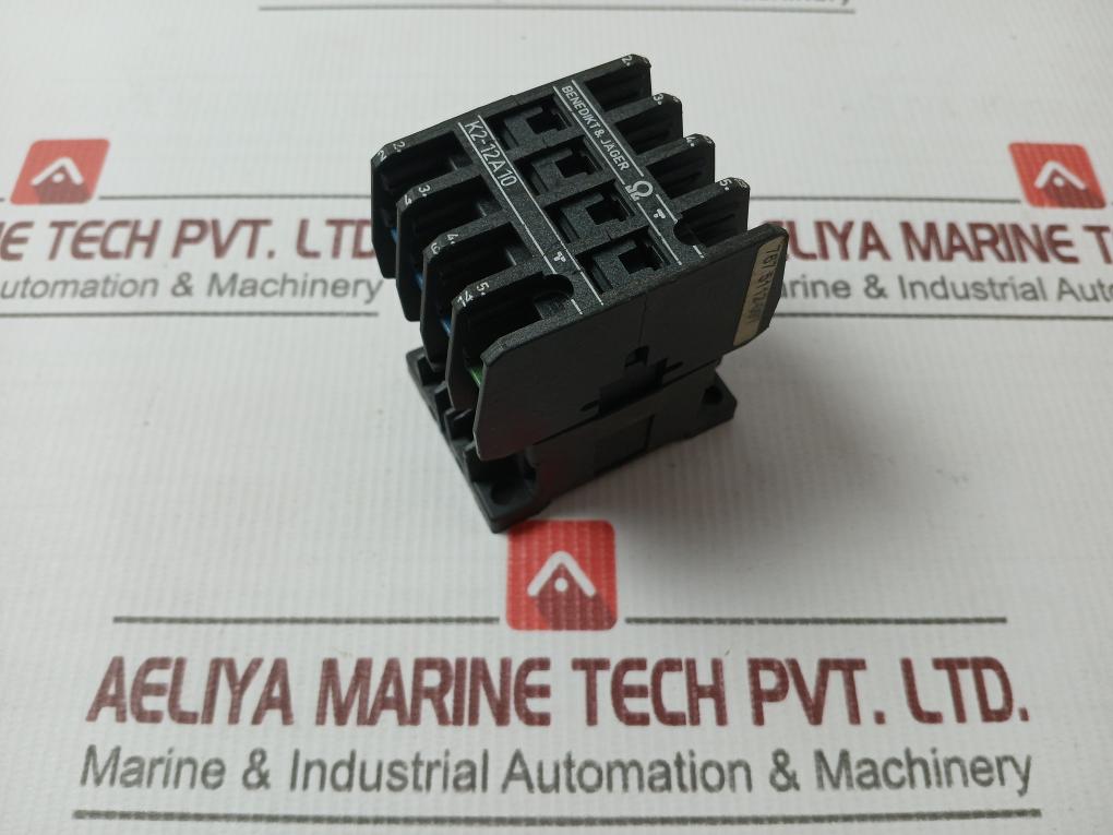 Benedikt & Jager K2-12A10 2 Pole Contactor Relay 14 Awg –10 Awg 690V~25A - Image 3