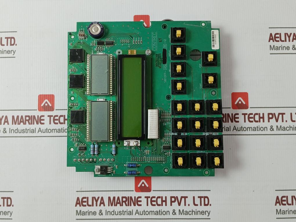 Contrec S810fp-An 18-I2 Pcb For Preset Controller 94v - Image 3
