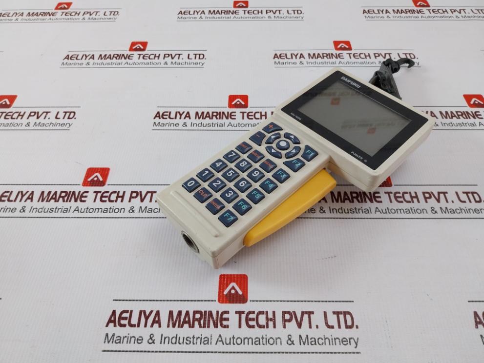 Daifuku Mu-1000-1b Handheld Hmi Terminal Unit 24v - Image 3