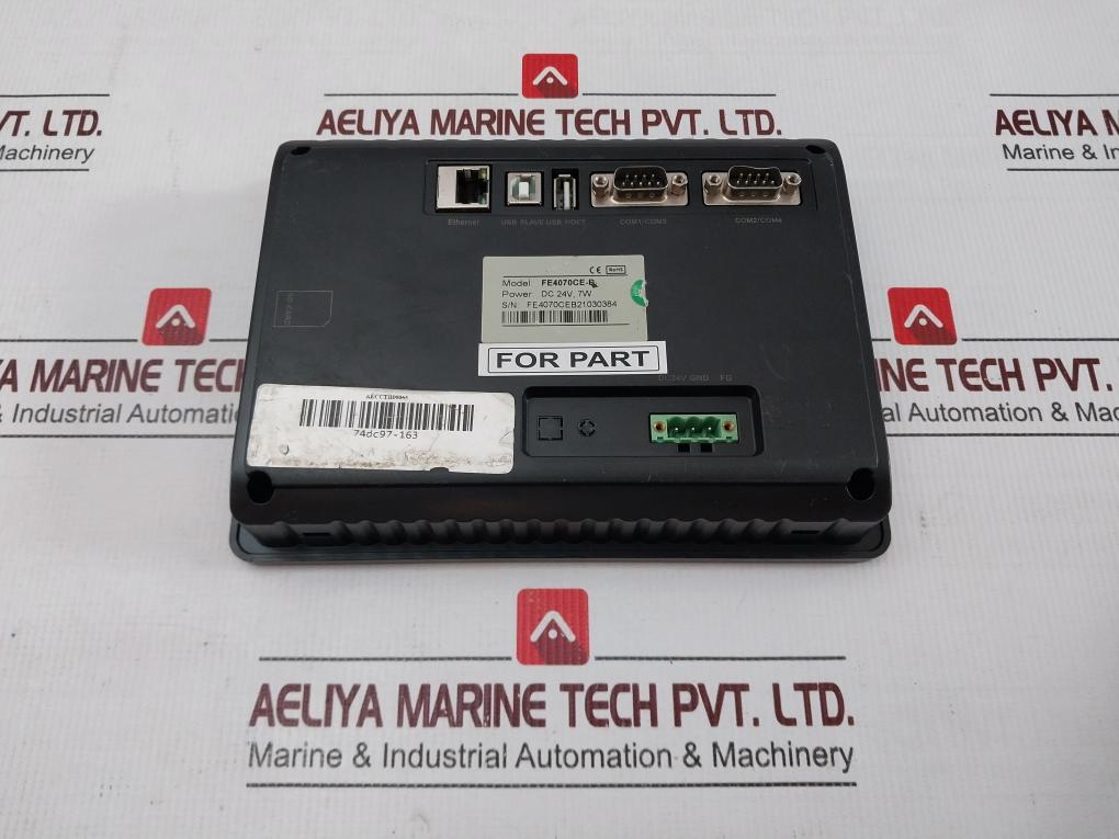 Flexem Fe4070ce-B Hmi Display Module 24v (Not Working) - Image 4