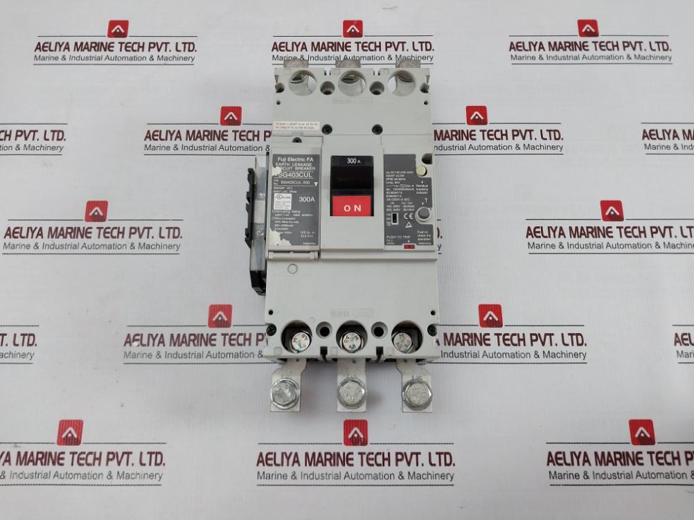 Fuji Electric Sg403cul 300 Circuit Breaker 440v
