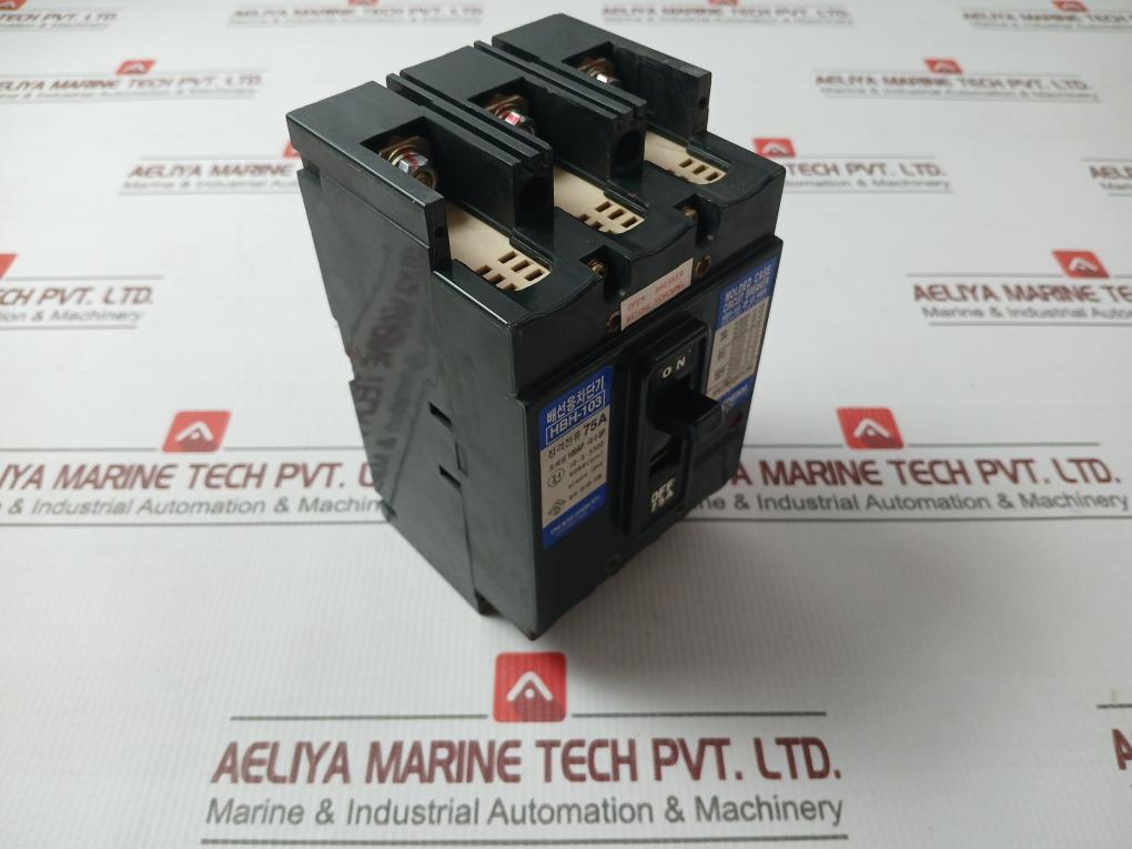 Hyundai Hbh-103 Molded Case Circuit Breaker 660v - Image 3