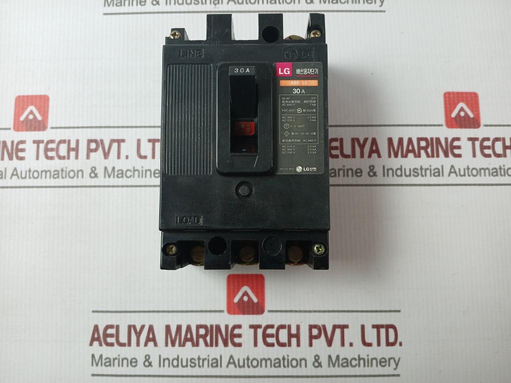 Lg Abe 53 Circuit Breaker For Wiring 600 V
