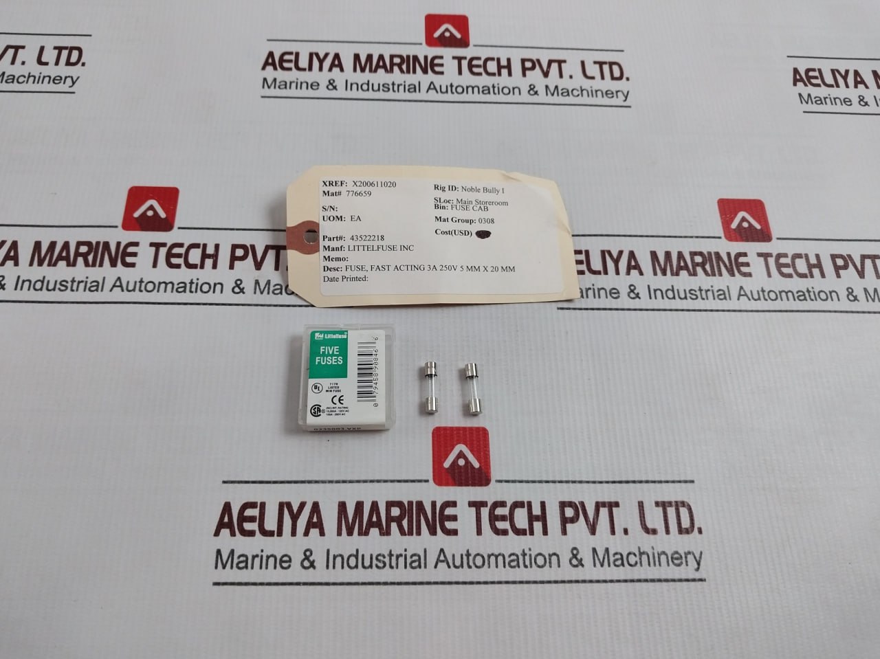 Littelfuse 0235003.Vxp Fast Acting Fuse 250v - Image 5