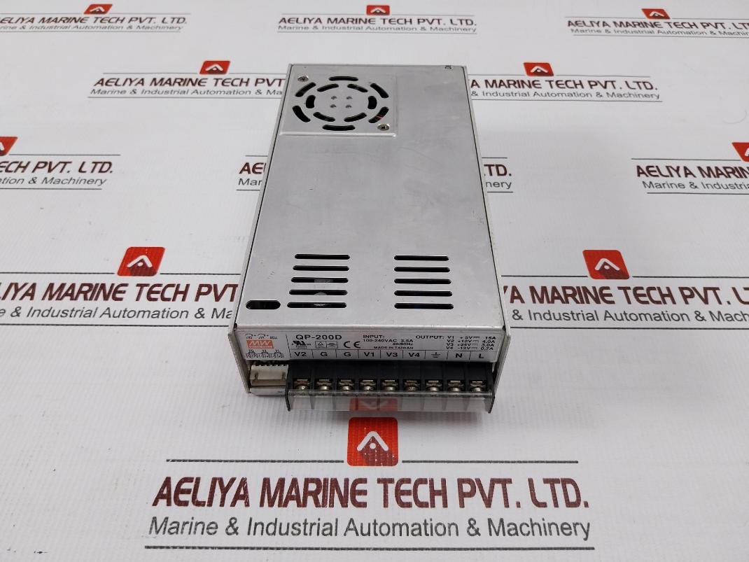 Mean Well Qp-200d Switching Power Supply 240v