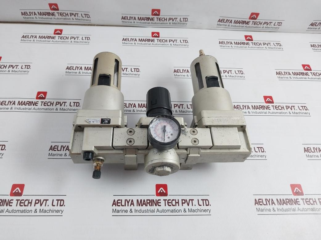 Nojpc Ar 5000 Pneumatic Filter Regulator Lubricator