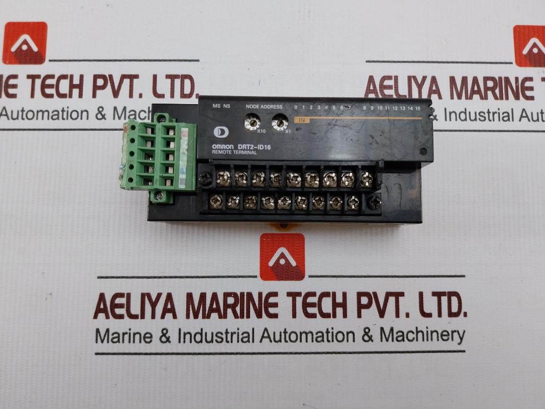 Omron Drt2-Id16 Digital Input Unit 24v