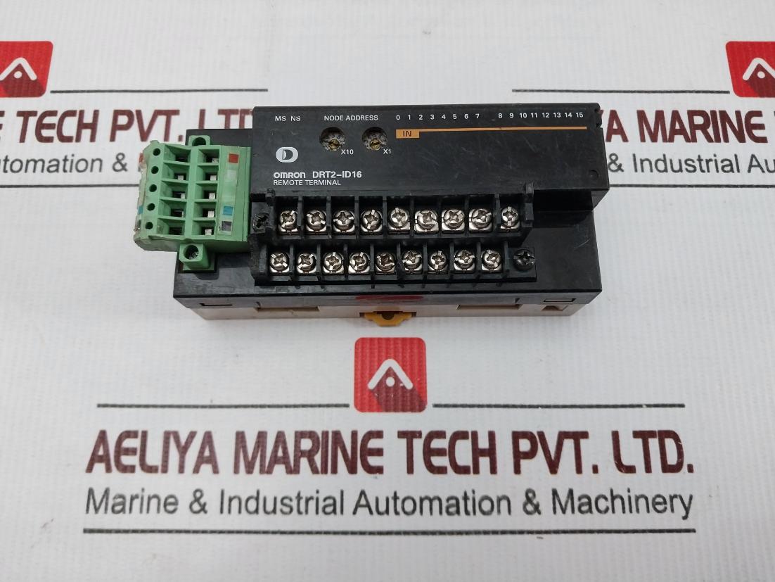 Omron Drt2-Id16 Digital Remote Terminal Input Unit 24v