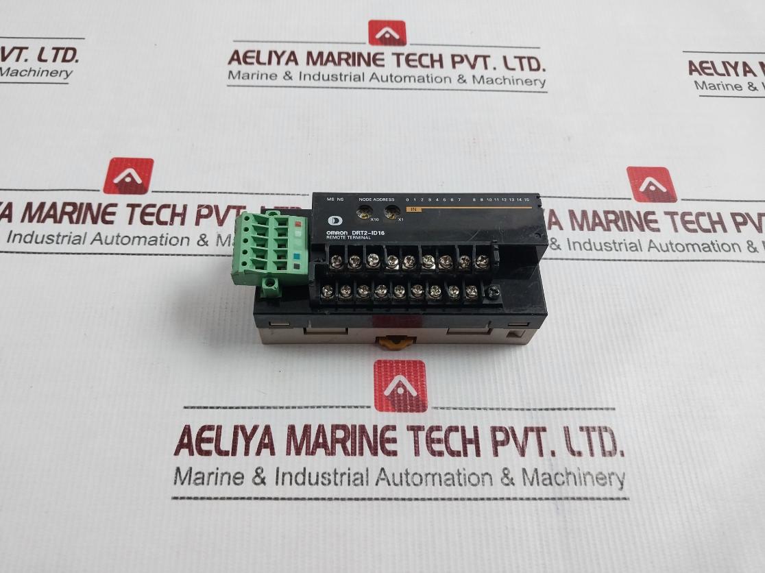 Omron Drt2-Id16 Remote IO Terminal Module 24v