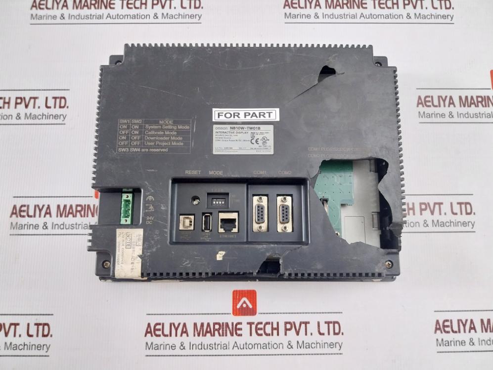 Omron Nb10w-Tw01b Interactive Display Touch Panel 24v - Image 4