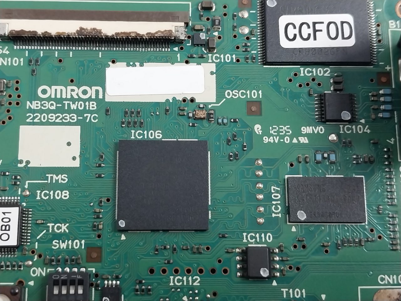 Omron Nb3q-Tw01b Printed Circuit Board - Image 6