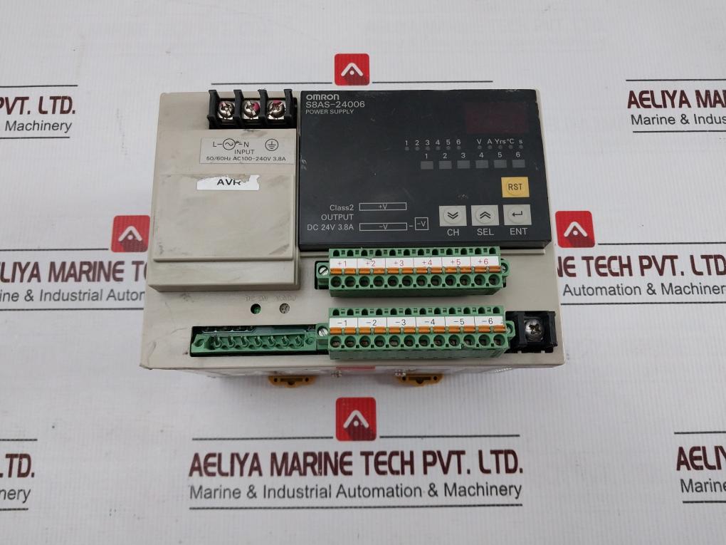 Omron S8as-24006n Power Supply 240v